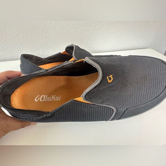OluKai Nohea Mesh Slip On Shoes Men's Size 11.5 - Drop in Heel - Picture 6 of 10